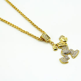 Hip Hop Bling Necklace
