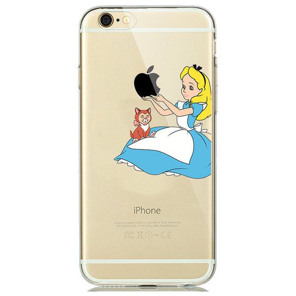 Cartoon Clear Phone Case