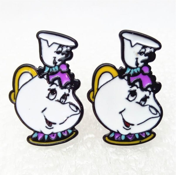 Lovely Teapot Earrings