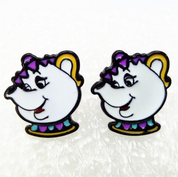 Lovely Teapot Earrings